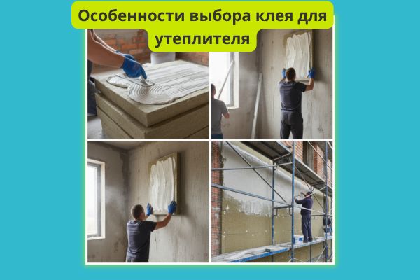 выбор клея для теплоизоляции фото